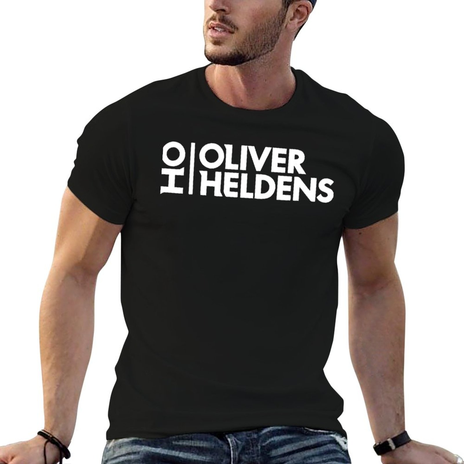 Anime Merchandise T Shirt - Oliver Heldens Logo Merchandise T-Shirt t