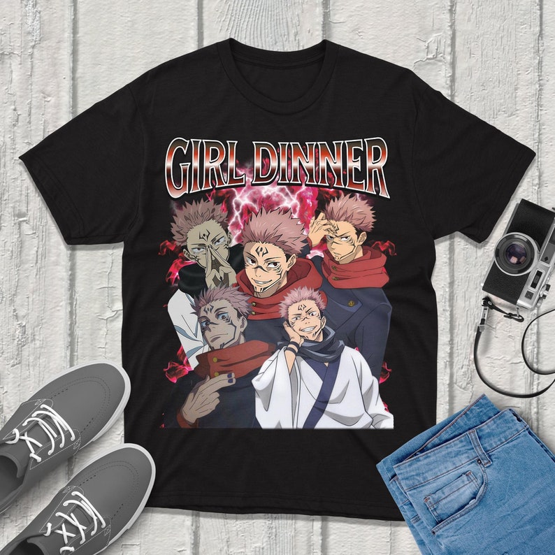 Anime Merchandise T Shirt - Sukuna Jujutsu-Kaisen T-Shirt Streetwear Premium Quality