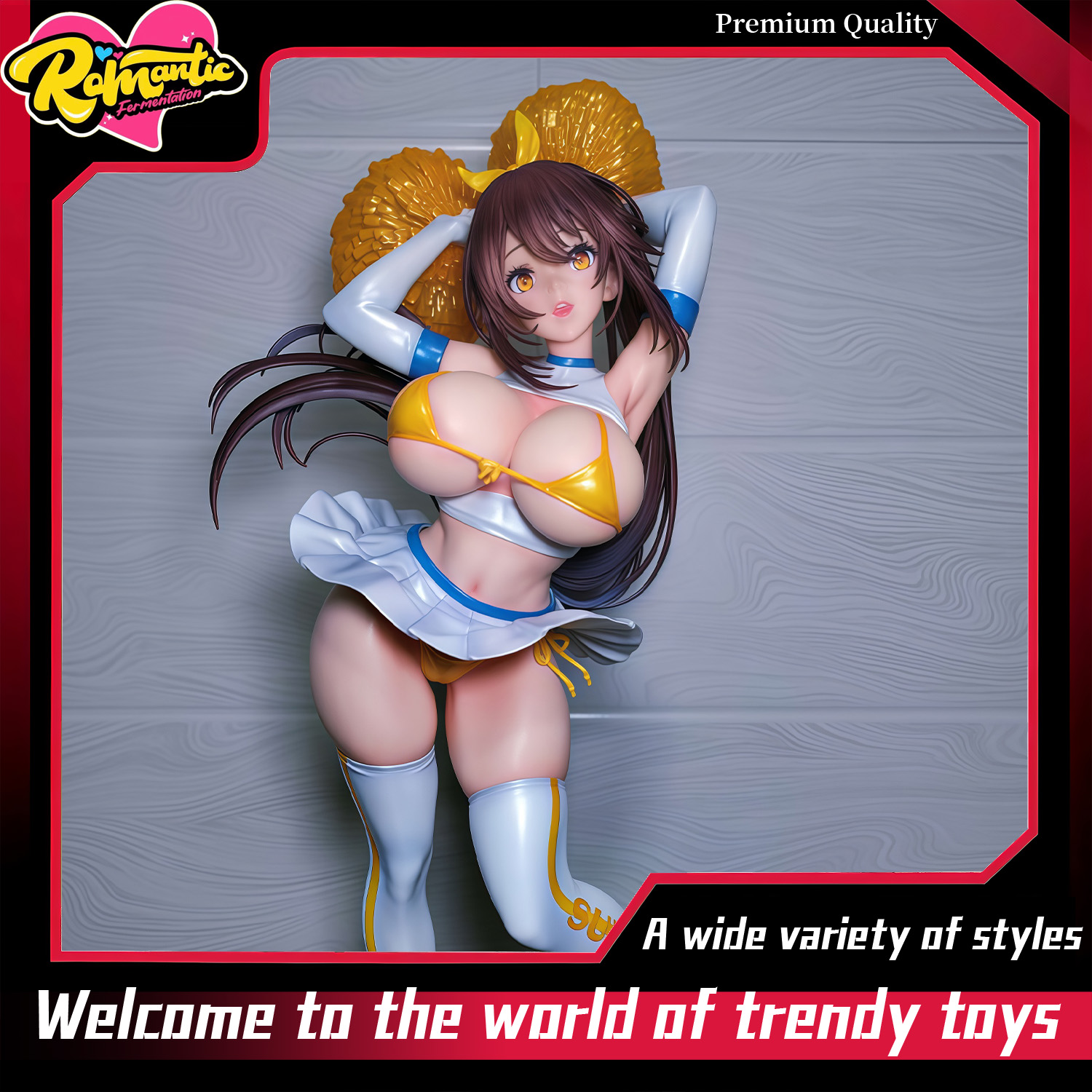 Popular Anime Merchandise - Sunny Cheerleader Captain Anime GK Model
