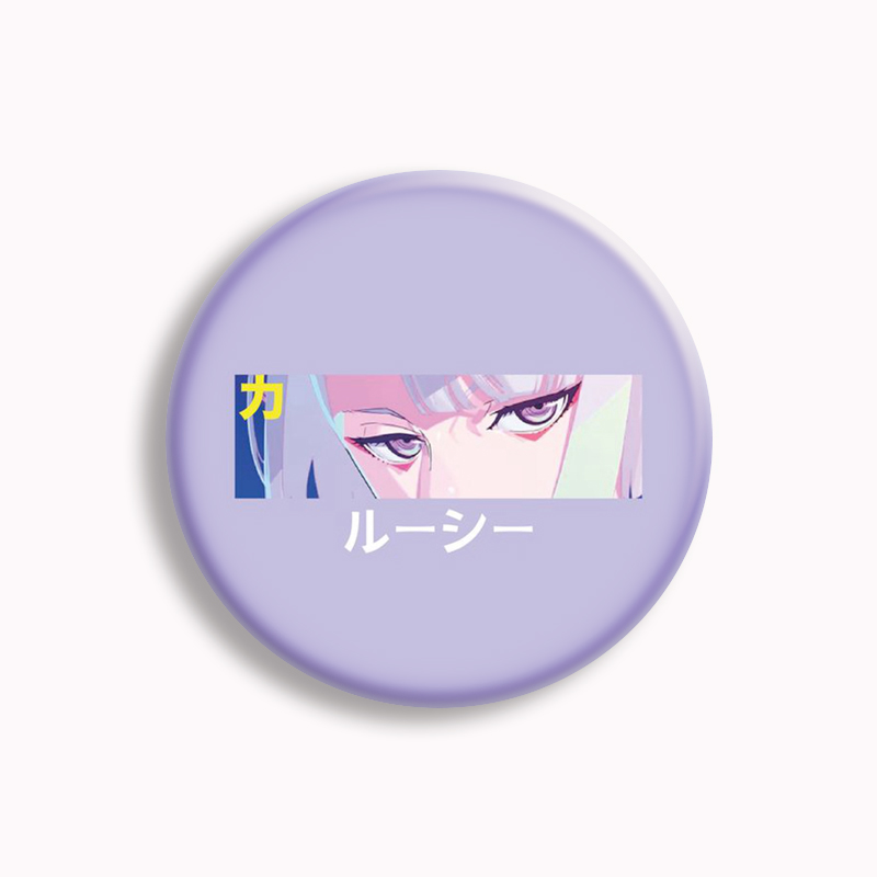 Cartoon Anime C_Cyberpunks E-E - Pin Button Badge 评论和价格