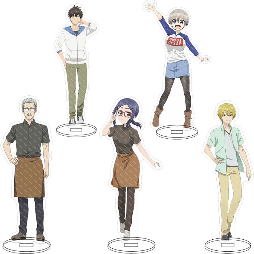 16CM Anime Acrylic Stand Uzaki - Anime Merchandise Toys 评论和价格