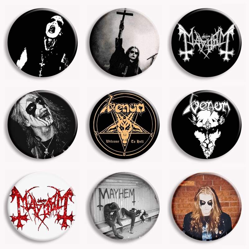 Rock Mayhem Band Soft Button P - Pin Button Badge 评论和价格