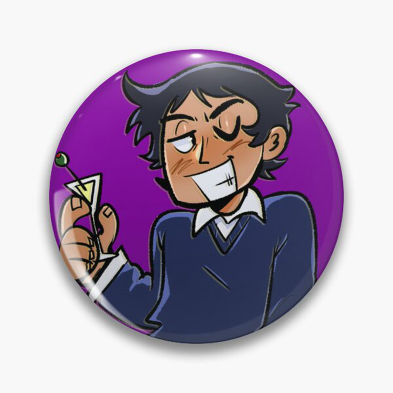 31Style Anime Scott Pilgrim Wa - Pin Button Badge 评论和价格