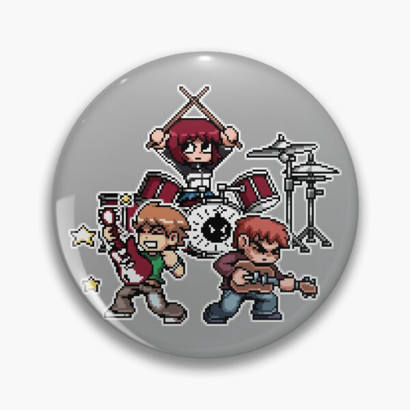 31Style Anime Scott Pilgrim Wa - Pin Button Badge 评论和价格