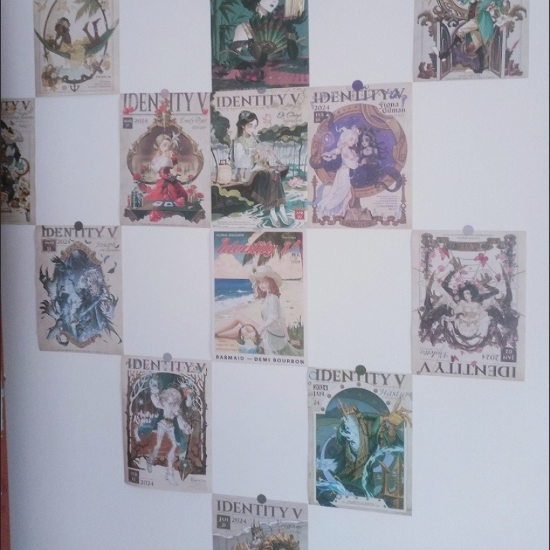 Identity V series game poster  - Anime Related Merchandise 评论和价格