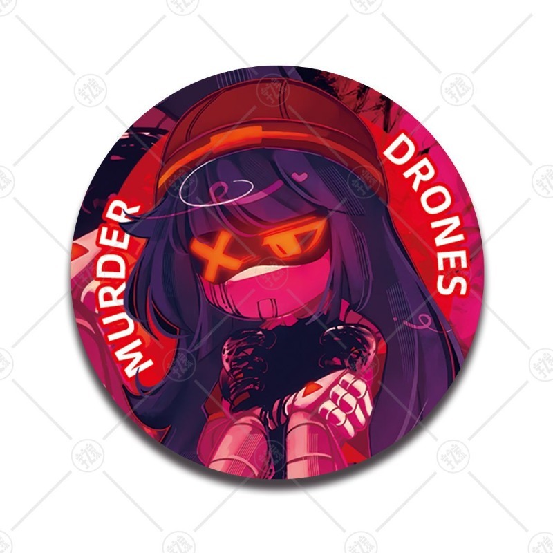 Murder Drones Cute Cartoon Ani - Pin Button Badge 评论和价格