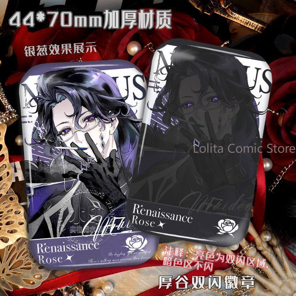 Genshin Impact Anime Pantalone - Pin Button Badge 评论和价格