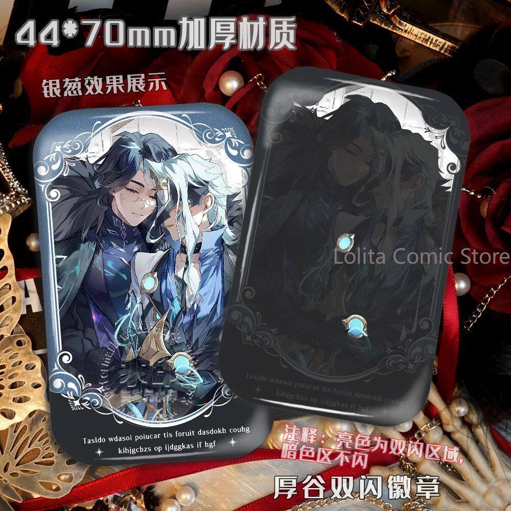 Genshin Impact Anime Pantalone - Pin Button Badge 评论和价格