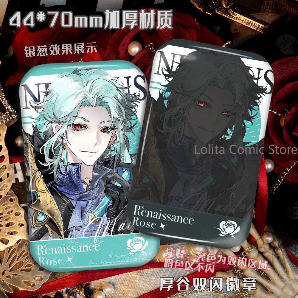 Genshin Impact Anime Pantalone - Pin Button Badge 评论和价格