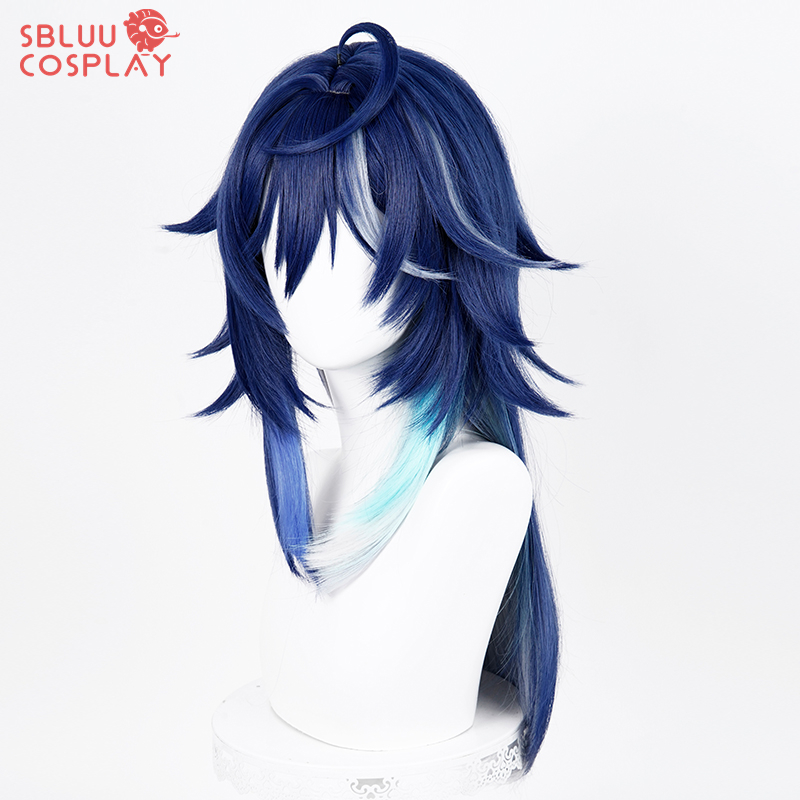 SBluuCosplay Genshin Impact Or - Cosplay Wig Colored 评论和价格