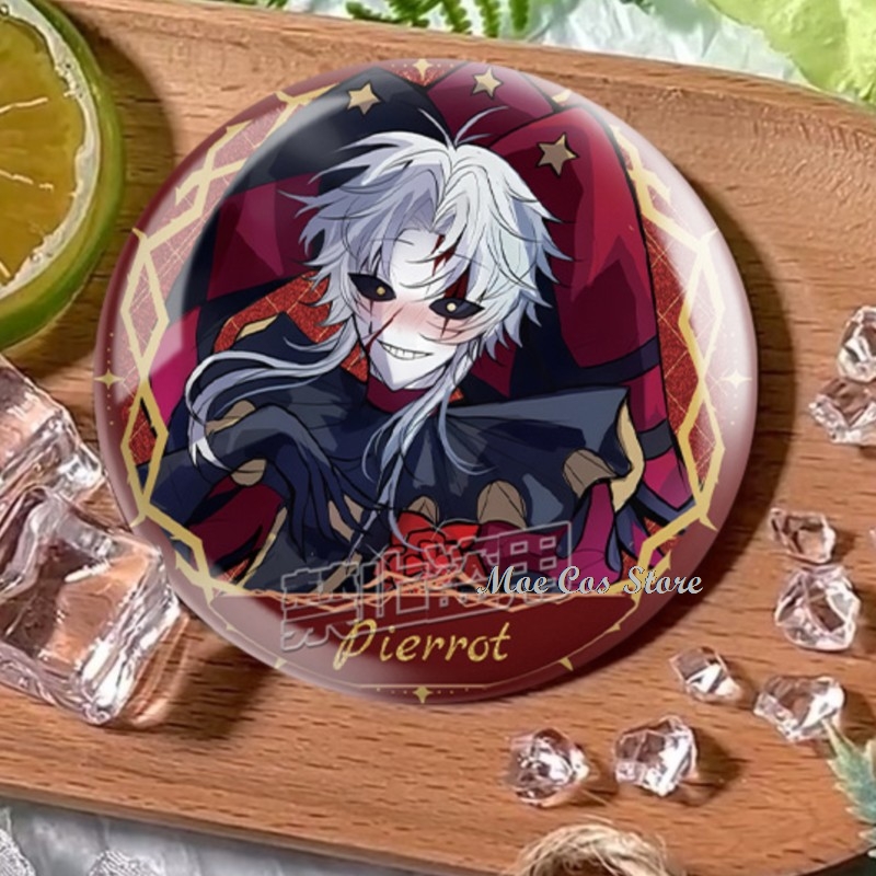 The Freak Circus Brooch Pierro - Pin Button Badge 评论和价格