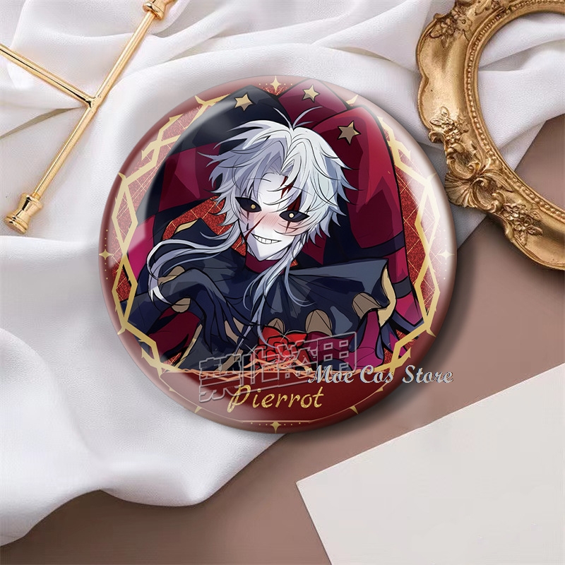 The Freak Circus Brooch Pierro - Pin Button Badge 评论和价格