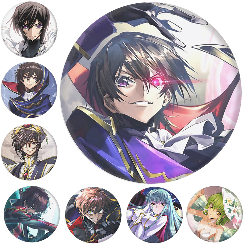 Lelouch Lamperouge Pin Badge A - Pin Button Badge 评论和价格