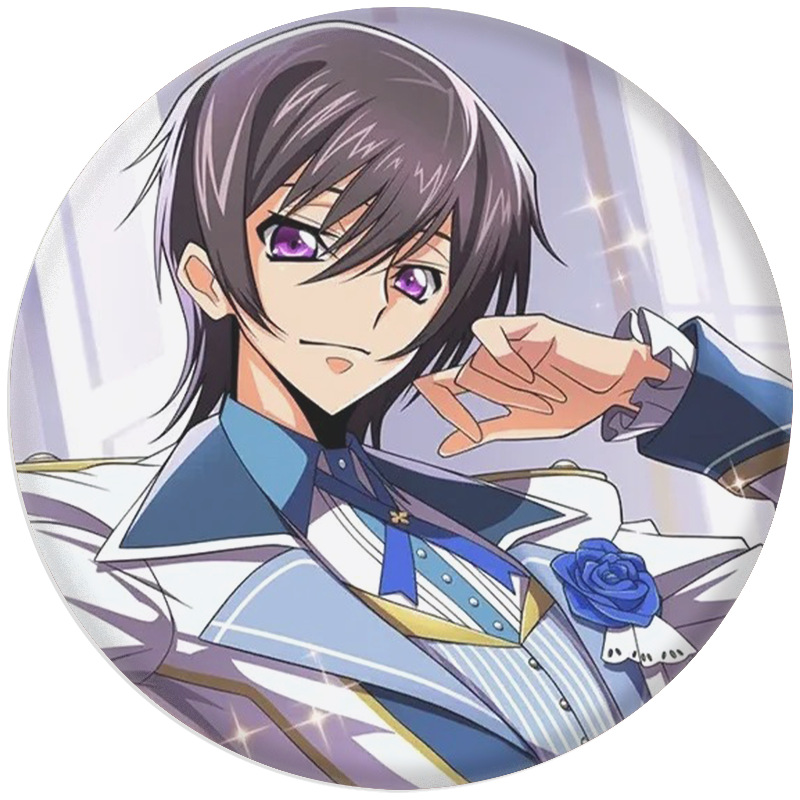 Lelouch Lamperouge Pin Badge A - Pin Button Badge 评论和价格