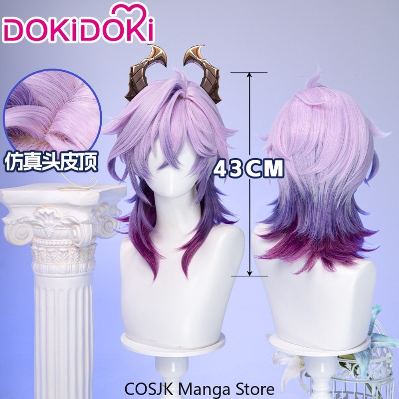 Game Genshin Impact Cosplay Wi - Cosplay Wig Colored 评论和价格